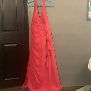 Coral Bridemaids Dress